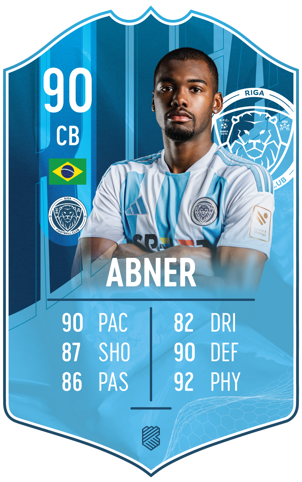 Abner – Riga FC S25/26 card