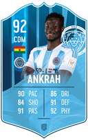 Ahmed Ankrah – Riga FC S25/26 card