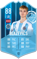Blaževičs – Riga FC S25/26 card