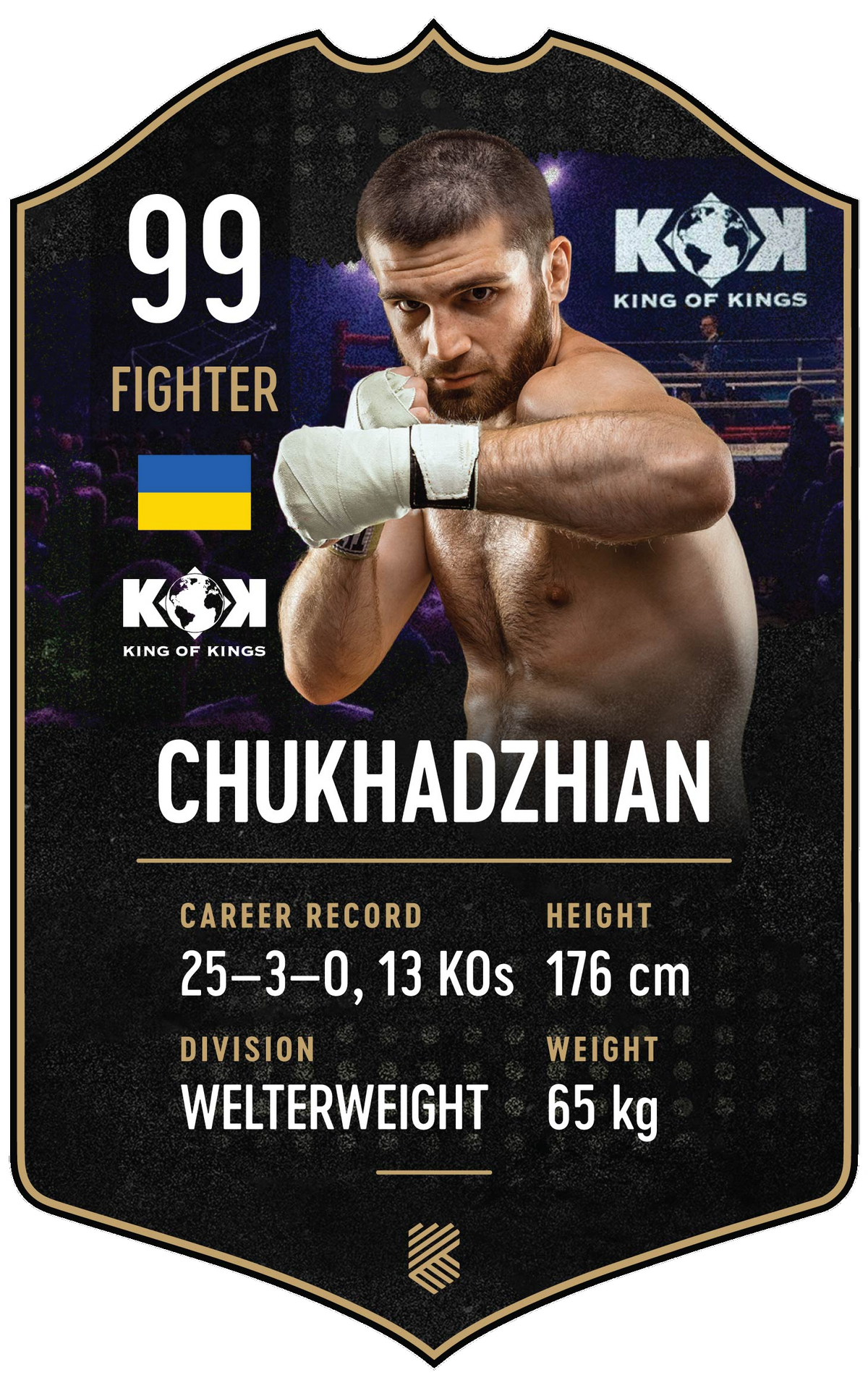Chukhadzhian – King of Kings S24/25 fighter card