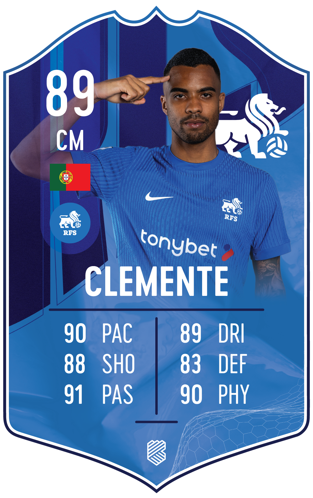 Matheus Clemente – FK RFS S25/26 card