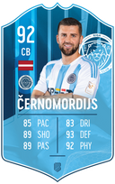 Antonijs Černomordijs – Riga FC S25/26 card