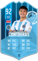Anthony Contreras – Riga FC S25/26 card