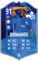 Ismaël Diomandé – FK RFS S25/26 card