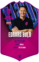 Edgars Buļs – BK Rīgas Zeļļi S24/25 card