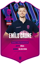 Emīls Caune – BK Rīgas Zeļļi S24/25 card