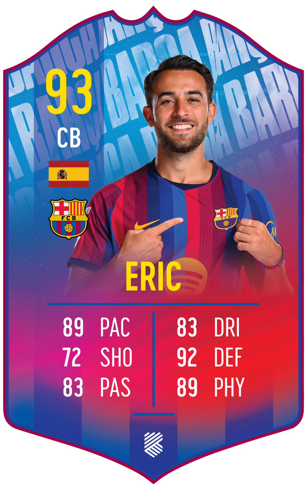 Eric García – FC Barcelona S26/27 card