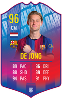 Frenkie de Jong – FC Barcelona S26/27 card