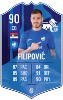 Aleksandar Filipović – FK RFS S25/26 card