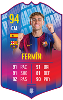 Fermín López – FC Barcelona S26/27 card