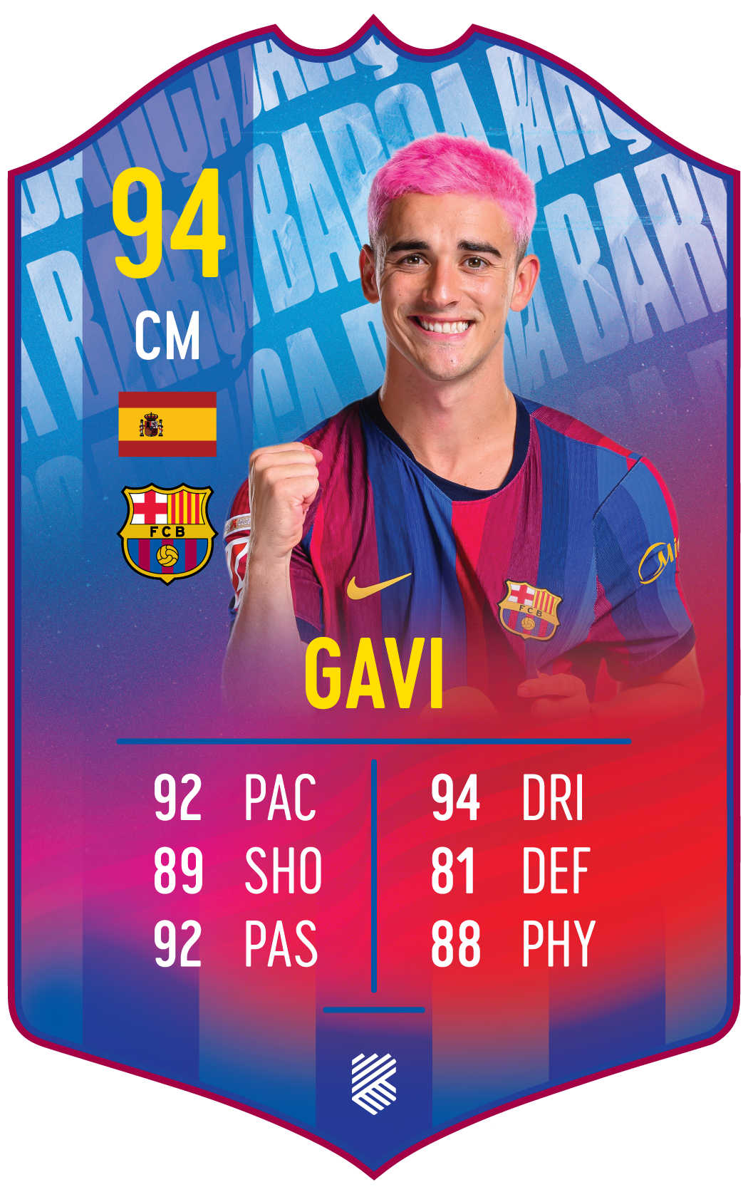 Gavi – FC Barcelona S26/27 card