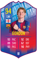 Anthony Gordon – FC Barcelona S26/27 card