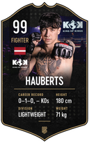Hauberts – King of Kings S24/25 fighter card