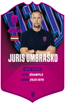 Juris Umbraško – BK Rīgas Zeļļi S24/25 card