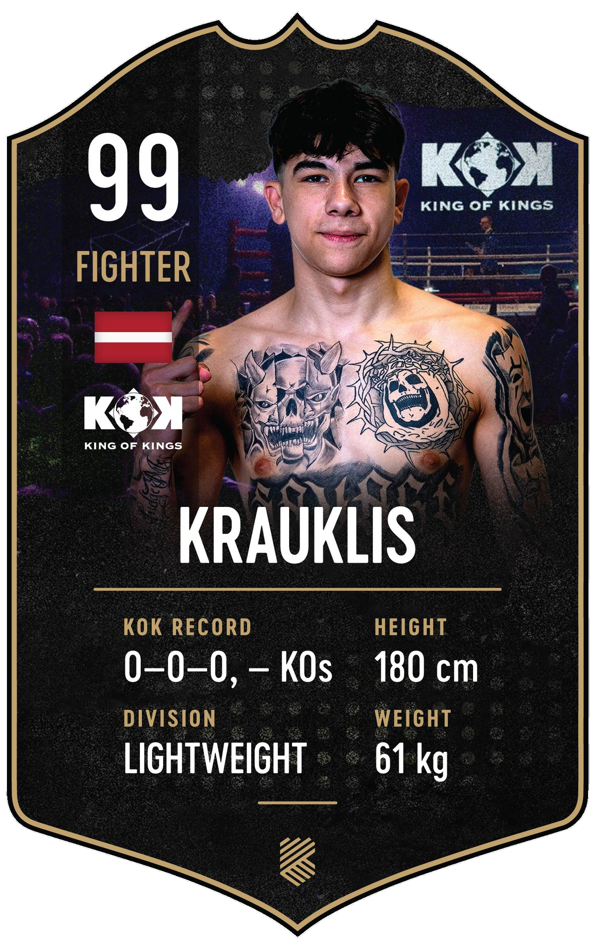 Krauklis – King of Kings S24/25 fighter card