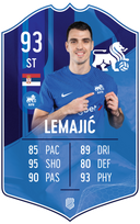Darko Lemajić – FK RFS S25/26 card