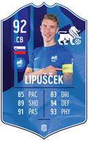 Žiga Lipušček – FK RFS S25/26 card