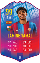 Lamine Yamal – FC Barcelona S26/27 card