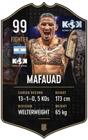 Mafauad – King of Kings S24/25 fighter card