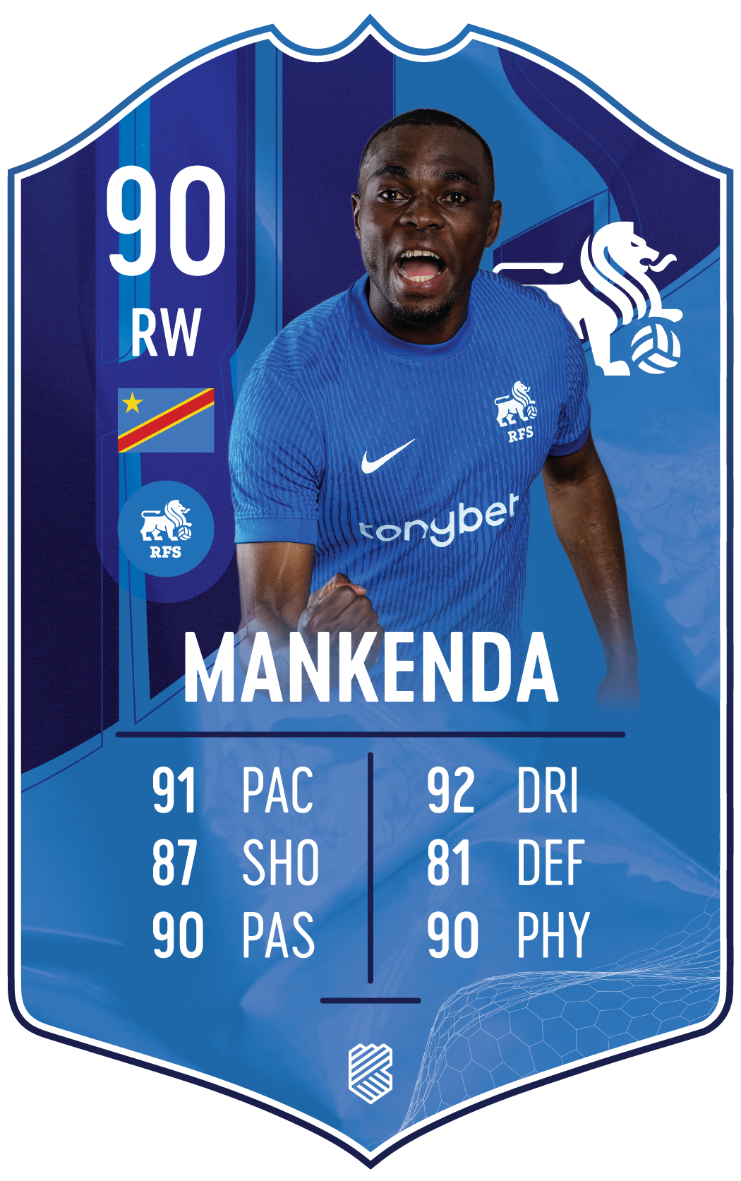 Gauthier Mankenda – FK RFS S25/26 card