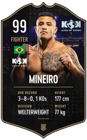 Mineiro – King of Kings S24/25 fighter card