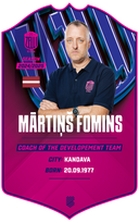 Mārtiņš Fomins – BK Rīgas Zeļļi S24/25 card