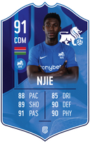 Haruna Njie – FK RFS S25/26 card