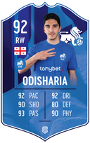 Lasha Odisharia – FK RFS S25/26 card
