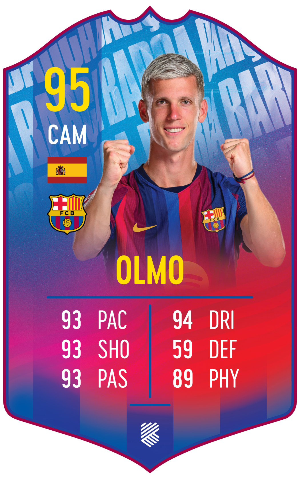 Dani Olmo – FC Barcelona S26/27 card