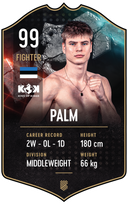 Palm – King of Kings S25/26 fighter card