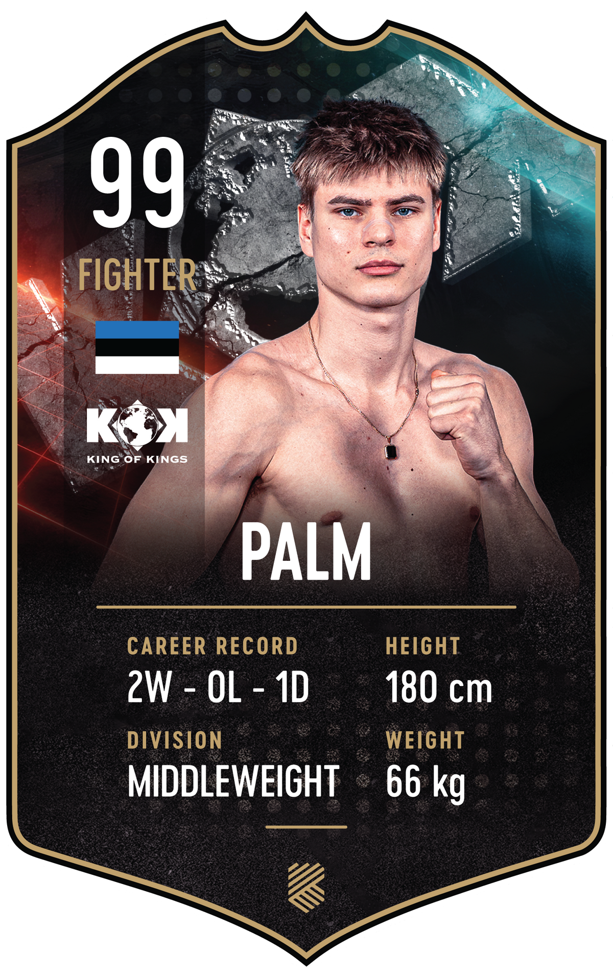 Palm – King of Kings S25/26 fighter card
