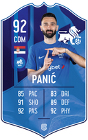 Stefan Panić – FK RFS S25/26 card