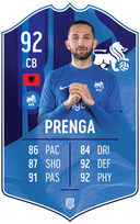 Herdi Prenga – FK RFS S25/26 card