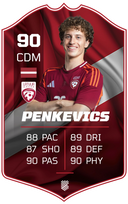Kristers Penkevics – Latvia national team S25/26 card