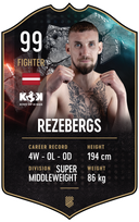 Rezebergs – King of Kings S25/26 fighter card