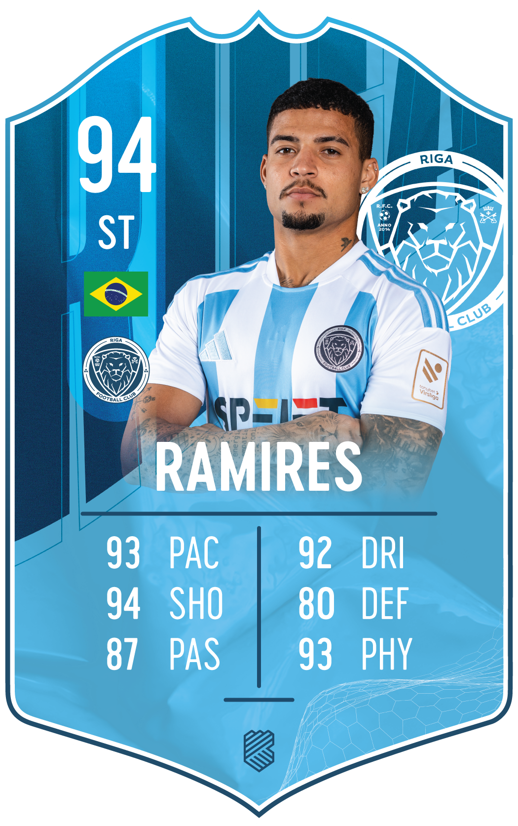 Reginaldo Ramires – Riga FC S25/26 card