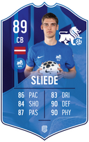 Niks Sliede – FK RFS S25/26 card