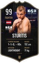 Sturitis – King of Kings S24/25 fighter card