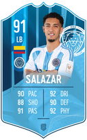 Andrés Salazar – Riga FC S25/26 card