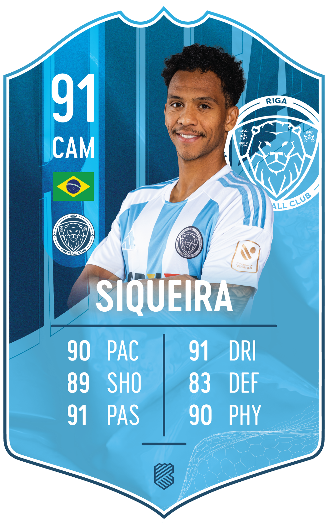 Iago Siqueira – Riga FC S25/26 card