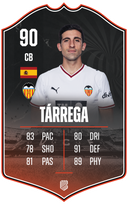 César Tárrega – Valencia CF S26/27 card