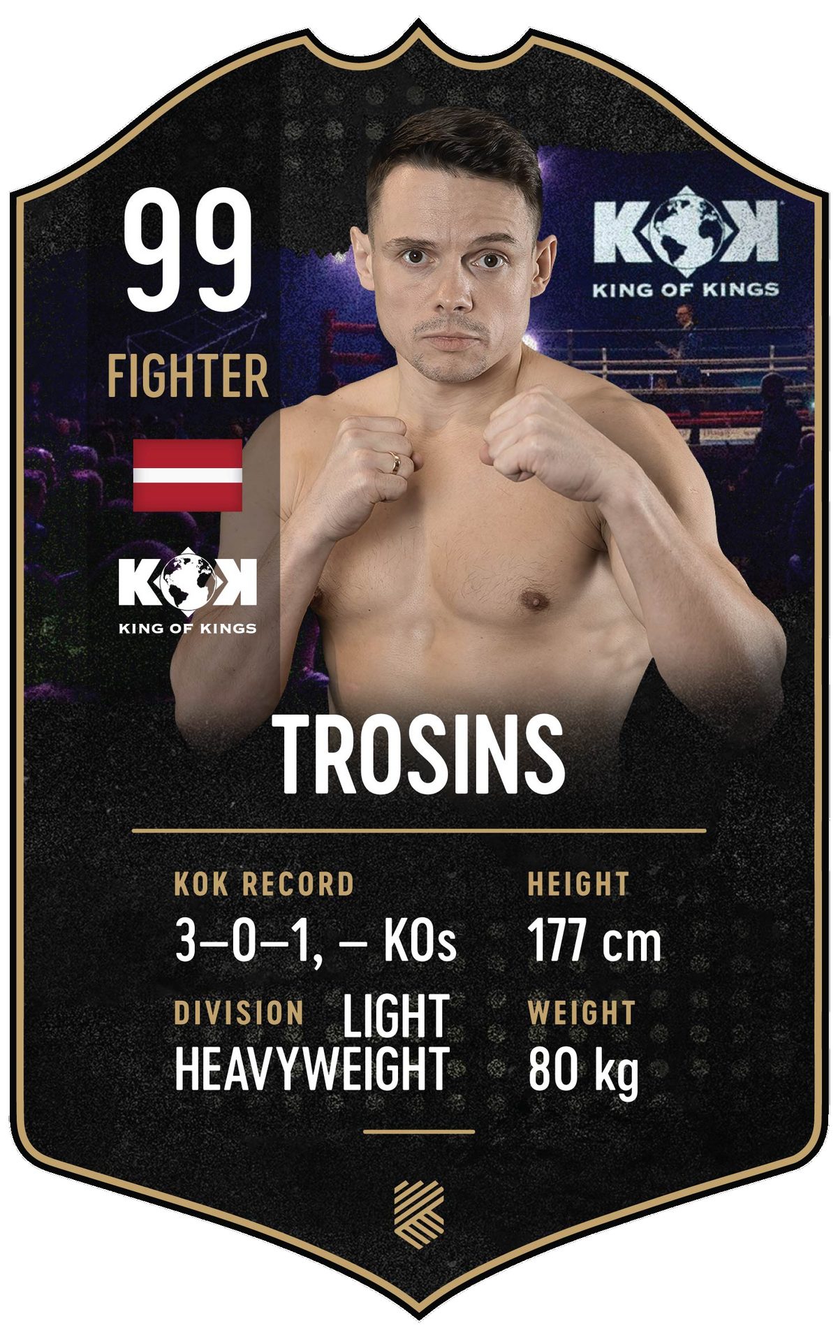 Trosins – King of Kings S24/25 fighter card
