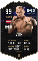 Zile – King of Kings S24/25 fighter card