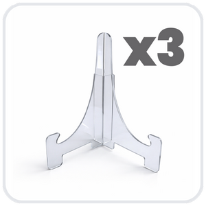 3-Pack Acrylic Stand